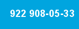 922 908-05-33